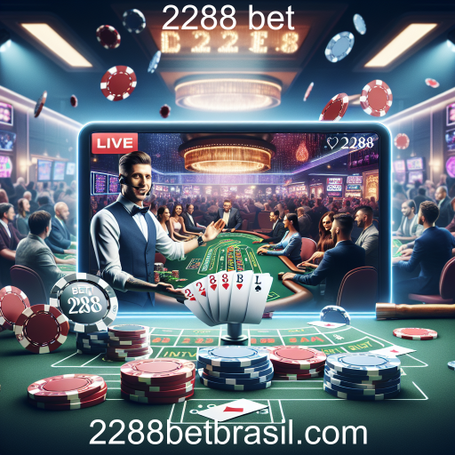 O Fascínio do Cassino Vivo na 2288 Bet